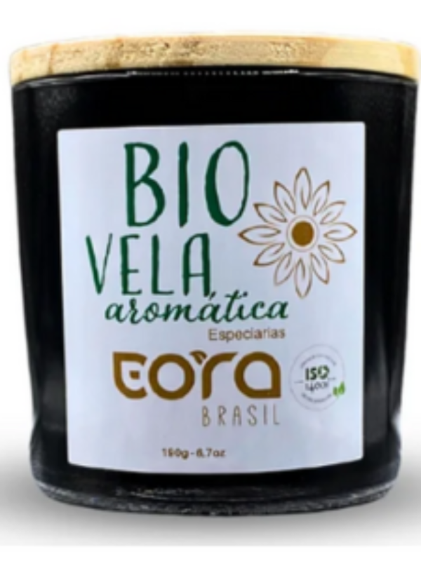 Velas aromáticas relaxantes naturais