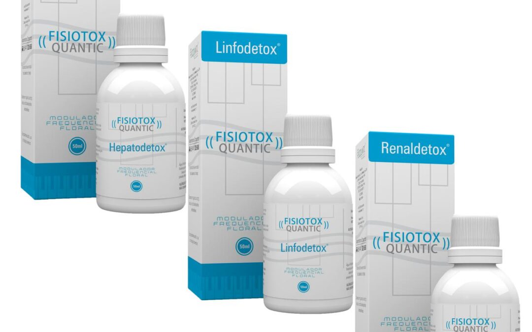 Kit Detox Completo Linfático Hepático e Renal Fisioquantic